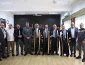 جامعة الأزهر تمنح الماجستير لباحث عن رسالته حول معالجة الإعلام الصهيوني لقضايا العالم العربي