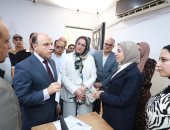 محافظ كفر الشيخ يتفقد المركز التكنولوجى ببيلا ويطلب سرعة إنجاز طلبات التصالح