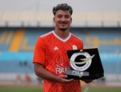 أحمد شريف رجل مباراة فاركو والمصرى بدورى nile