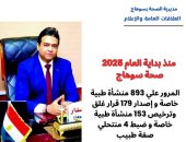 صحة سوهاج: المرور على 893 منشأة طبية خاصة وإصدار 179 قرار غلق