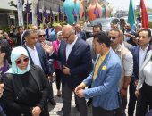 وزير الشباب والرياضة يصل القليوبية لبدء جولة تفقدية موسعة بالمحافظة