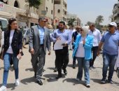 محافظ الجيزة يعلن تطوير ورفع كفاءة طريق أبو الهول السياحى فى الهرم