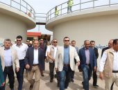 حياة كريمة.. وزير الإسكان ومحافظ الشرقية يتفقدان مشروع صرف صحى ميت جاير