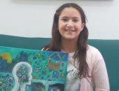 مريم الشواربي رسامة المبدع الصغير.. تدهش الجميع برؤية تكنولوجية
