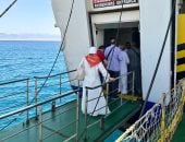 انطلاق أول أفواج الحج البري من ميناء نويبع البحري.. صور