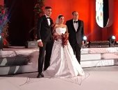 أحمد سليمان عضو مجلس إدارة الزمالك يحتفل بزفاف ابنته وسط حضور نجوم الكرة.. صور