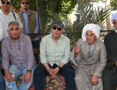 وزير الرى يتفقد منطقة وادي النقرة بأسوان للاطمئنان على حالة الترعة والمحطات
