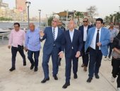 محافظ القاهرة يوجه بوقف الأعمال الجارية بمرسى سرايا الجزيرة بالزمالك