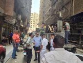 رفع 300 حالة إشغال وتشميع مطعم يدار دون ترخيص خلال حملات فى الهرم