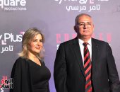 حسام صالح وتامر مرسى يحتفلان بعرض فيلم المشروع X.. صور 