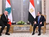 الإعلام اللبنانى يبرز القمة المصرية اللبنانية وتصريحات الرئيس السيسى لدعم لبنان