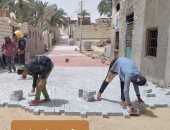 محافظ الوادى الجديد: رفع كفاءة مناطق بالداخلة والفرافرة للارتقاء بالمظهر الحضارى