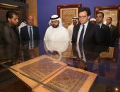 وزير الثقافة يستقبل ولى عهد الفجيرة لبحث آليات التعاون الثقافى