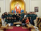 البابا تواضروس يستقبل مجموعة من خدام إيبارشية جنوبى الولايات المتحدة