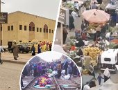العياط تودع فوضى المزلقان.. تسكين الباعة الجائلين فى سوق يضم 419 وحدة بيع.. رئيس المدينة: المشروع واجه الفوضى والزحام ووفر بديلا حضاريا.. يتيح احتياجات الأهالى من خضر ولحوم وملابس.. ولن نسمح بعودة العشوائية