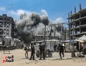 استشهاد 14 فلسطينيا بينهم 5 أطفال في قصف الاحتلال الإسرائيلي على غزة