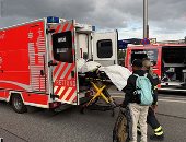 إصابة 12 على الأقل فى هجوم بسكين بمحطة قطارات هامبورج فى ألمانيا.. صور 