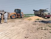 جهاز مدينة برج العرب الجديدة يزيل مخالفات بناء وإشغالات بعدة مناطق