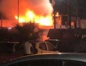 السيطرة على حريق التهم أحد الأكشاك بمنطقة منشية البكرى بالمحلة