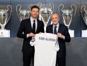 ريال مدريد يقدم تشابي ألونسو لوسائل الإعلام.. صور