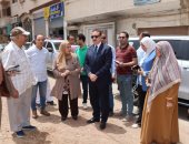محافظ المنوفية يتفقد إنشاءات مدرستين باستثمارات 50 مليون جنيه