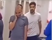 شاهد محمد على بن رمضان أثناء الكشف الطبى استعداداً للانضمام للأهلى