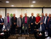 رئيس الطائفة الإنجيلية يستقبل قيادات كنيسة نهضة القداسة ويشيد بدورهم 