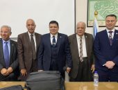 رئيس المحطات النووية يلقى محاضرة بالمجمع العلمى عن "الضبعة وأهداف التنمية المستدامة"