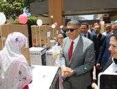 محافظ الجيزة يسلم أجهزة كهربائية لـ50 فتاة من المقبلات على الزواج