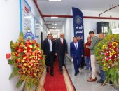 رئيس جامعة دمنهور يفتتح المركز الهندسي بكلية الهندسة بحضور نائب محافظ البحيرة