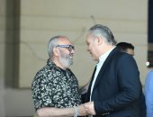 هيدى كرم وياسمين أحمد كامل ولمى كتكت فى عزاء جدة وئام مجدى