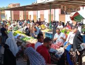 رئاسة مركز الداخلة تنفذ فعاليات سوق اليوم الواحد بمدينة موط وسط إقبال كثيف