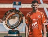 عمر الساعى: الحمد لله أول بطولة دورى في سنة أولى أهلى
