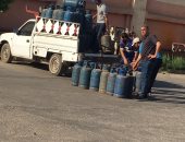 تحرير مخالفة لشركة بالمحلة جمعت 11 طن غاز صب لبيعها فى السوق السوداء
