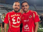 كريم الدبيس مودعا معلول: "هتفضل دايما في قلبي وعقلي لأنك أسطورة وتاريخ"