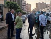 محافظ الغربية يتابع كسح مياه الأمطار بالمحلة ويوجه برفع درجة التنسيق والجاهزية