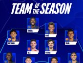 رباعى برشلونة وسان جيرمان يقودون التشكيل المثالى فى دورى أبطال أوروبا