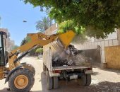 رفع 50 طن قمامة ومخلفات فى 4 قرى بمركز سوهاج
