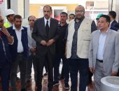 محافظ سوهاج يتفقد محطتى مياه "جزيرة شندويل و"رفع صرف صحى 1" بالمراغة