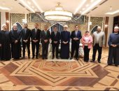 حزب الوعى يلتقى مفتى الجمهورية لتقديم التهنئة بعيد الأضحى