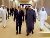 زيارة الرئيس السيسى لدولة الإمارات ومباحثاته مع الشيخ محمد بن زايد.. فيديو