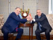 وزير الخارجية والهجرة يستقبل نظيره اليونانى لبحث تطوير العلاقات الثنائية