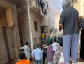 السيطرة على حريق محل فطاطرى فى المرج