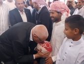 محافظ شمال سيناء يؤدي صلاة عيد الأضحى في الشيخ زويد