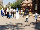 خروجة العيد.. المصريون يحتفلون بثانى أيام عيد الأضحى فى الحديقة الدولية