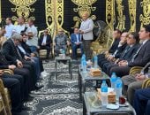 شهيد الشهامة.. محافظ الدقهلية ووفد من الكنيسة يقدمون واجب العزاء