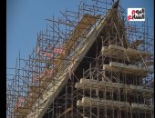 تاريخ جديد.. الممشى السياحى هيوصلك من المتحف الكبير للأهرامات مباشرة (فيديو)