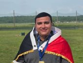 أحمد شبراوي يتوَّج بذهبية بطولة فرنسا المفتوحة للأطباق المروحية