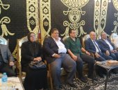 وفد من "مستقبل وطن" بالدقهلية يقدم واجب العزاء لأسرة البطل خالد شوقى