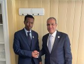 وزير الخارجية يلتقى مع مستشار الأمن القومى الصومالى على هامش منتدى أوسلو